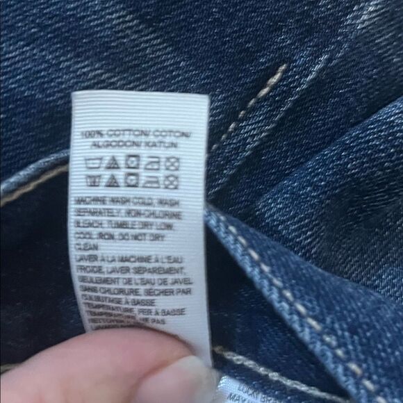 Lucky Brand Sienna Slim Boyfriend Distressed Jeans Size 10/30 - Picture 10 of 10